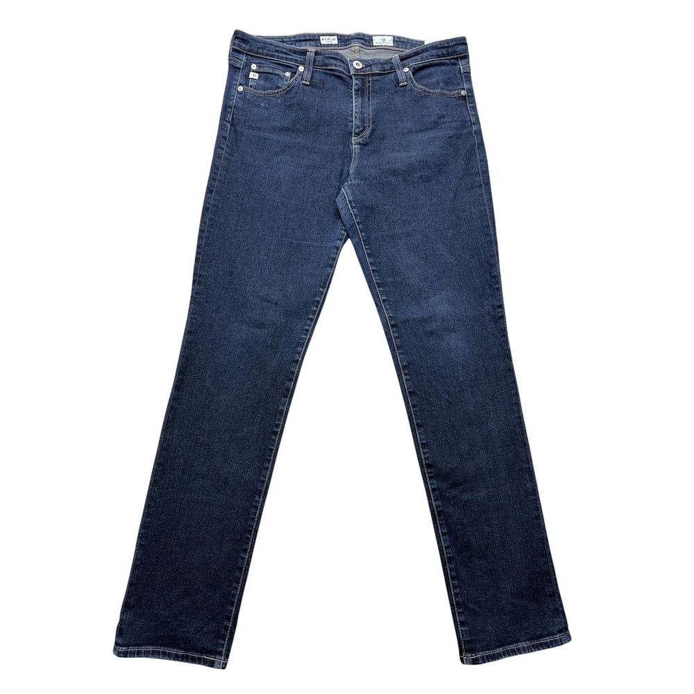 AG Adriano Goldschmied Everett B-Type 03 Jeans Mens 31x30 Blue Straight Stretch